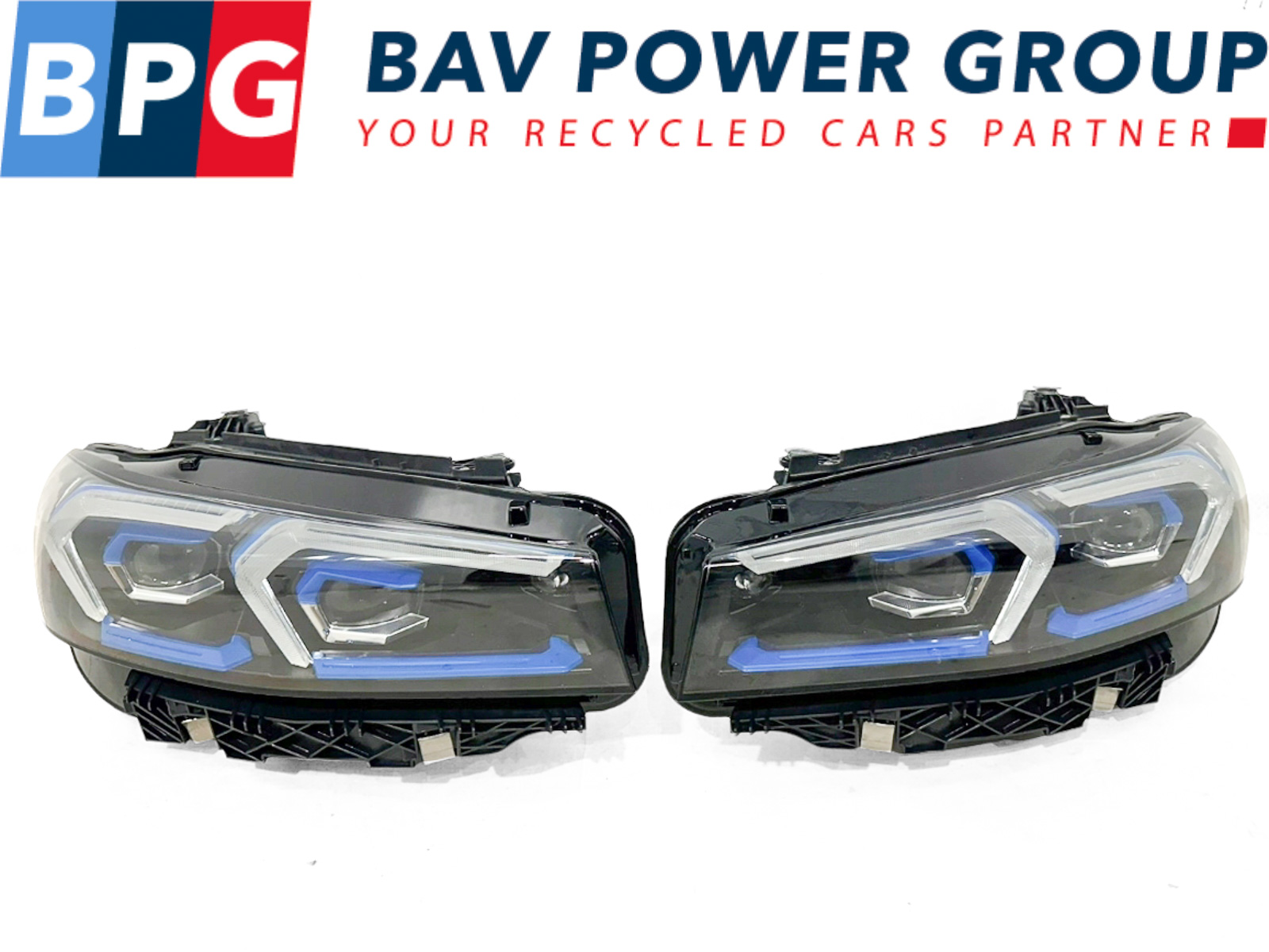 Bmw 3 serie G20 G21 LCI 2022- Koplamp Links Rechts Blau